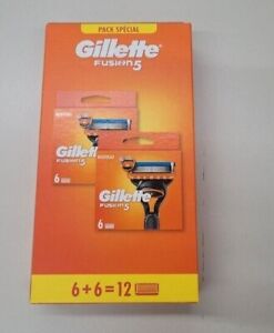 Gillette Fusion 5 Lames de Rasoir - Pack de 12