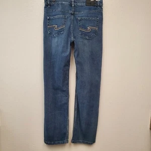 Jeans Silver Co Garret Jeans Niñas Talla 14 152 cm Mediano Azul Denim Elastizado Alto - Imagen 1 de 12