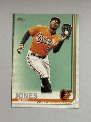 Adam Jones 2019 Topps Baltimore Orioles #8   Q334 - Image 1 of 2