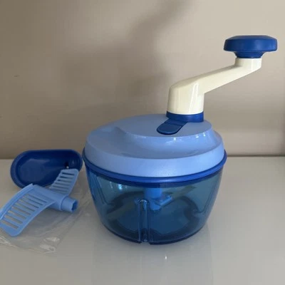 Tupperware Tupper Quick Chef Quickchef Küche zerkleinert alles blau wie Neu - Bild 1 von 4