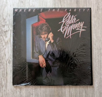 1983 Eddie Money Where's The Party? Shrink Wrap 1st Pressing Columbia FC38862  - Image 1 of 4