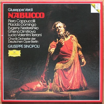 VERDI • NABUCCO • CAPPUCCILLI • DOMINGO • SINOPOLI • 3LP BOX • DGG 2741 021 - Photo 1/2