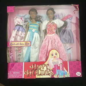 Happy Holidays Dolls With Extra Outfit Many Styles (LP12521JY) - Picture 1 of 2