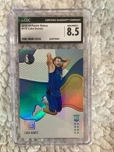LUKA DONCIC  2018-19 Panini Status Rookie #172   NM/MINT+   CGC 8.5 - Picture 1 of 2