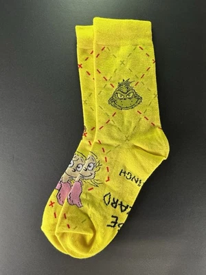 Calcetines McDonald’s Grinch Meal, Edición Limitada, Calcetines Amarillos 2025 Abiertos Nuevos Foto 1 de 2