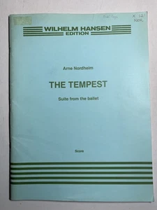 Música. Nordheim. La Tempestad. Suite del ballet.   Puntuación. - Imagen 1 de 1