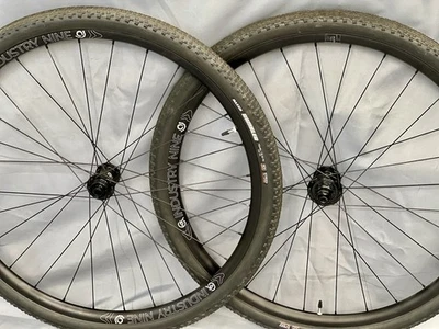 Industry Nine 1/1 GRCX-S 700c Tubeless Disc Wheelset w/Maxxis 40c Rambler - Image 1 of 3