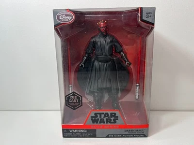 Figura de acción fundida a presión Star Wars Darth Maul Elite Series 6" juguete Disney regalo Foto 1 de 4