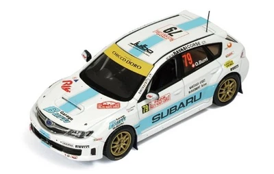 IXO 1:43 RAM314 Subaru Impreza STi N14 2008 Monte Carlo Rally #79 Burri & Oliver - Image 1 of 4