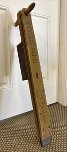 Antique Triumph Wood Corn Seed Planter Seeder Farm James Fort Atkinson Wisconsin - Picture 1 of 21