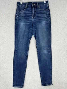 American Eagle Dark Wash The Dream Jean Super Hi-Rise Jegging Size 6 Regular - Picture 1 of 9