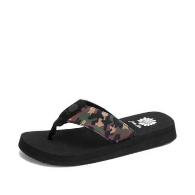 Yellow Box Filomena Camo Women's Flip Flops Sandals - Image 1 of 4