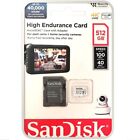 Sandisk High Endurance microSDHC Karte UHS-1 U3 / 32GB 64GB 128GB 256GB 512GB