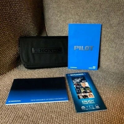 Honda Pilot 2016 manual del propietario incluye sección de navegación, suplementos y estuche Foto 1 de 2