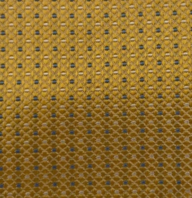 Галстук-бабочка мужской шелковый желтый синий геометрический самостоятельный галстук-бабочка - Изображение 1 из 4