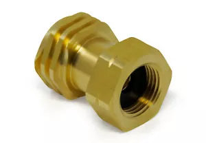 Adapter für US Gasregler an deutsche Propangasflasche 3/8" --> W21.8L - Bild 1 von 3