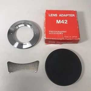 New M42 Lens to Canon AF Body Adapter with Adjustment Tool, Made in Japan - Picture 1 of 4