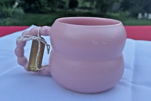 Joyful Bubble Ceramic Coffee Mug Pink Mauve - Picture 1 of 6