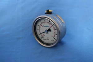 Manómetro Swagelok SS 2,5", lleno de líquido 0-145 psi - Imagen 1 de 3