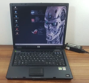 HP Compaq nx6325 AMD Sempron 3500+ Fingerp. wifi. Firew. ATi X1150 Retro Gaming - Picture 1 of 7