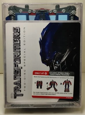 TRANSFORMERS DVD SET, BRAND NEW SEALED, OPTIMUS PRIME PACKAGING SPECIAL EDITION  Foto 1 de 4