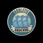 Resorts International Roulette Chip, Atlantic City (Dancers, Aqua)