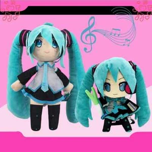 25 cm Japanischer Anime Plüschtier Kuscheltier Hatsune Miku Plüschpuppe weiches Kissen Future - Bild 1 von 13