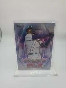 Julio Rodriguez-2023 Topps Series 1 STARS OF THE MLB INSERT #SMLB-16 MARINERS  - Picture 1 of 2