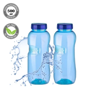 2 Stück Tritan Trinkflasche 500ml BPA frei Flasche Sport Wasser Kavodrink 0,5L - Bild 1 von 5
