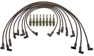 GM OE Ignition Wire Set & 8 ACDelco Rapidfire Spark Plugs Kit For Corvette 5.7L - Picture 1 of 1