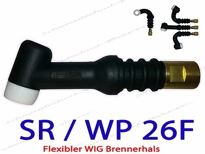 WP26F Flexibler Brennerhals SR/HP/SB-26F WIG Brennerkörper Flexibel SR26F Torch