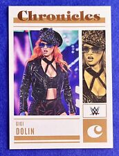 Gigi Dolin 2023 Panini Chronicles WWE BRONZE FOIL PARALLEL Card #39