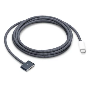 NEW Genuine Apple USB-C to MagSafe 3 Cable (2m)  6 feet Midnight MPL43AM/A - Picture 1 of 7