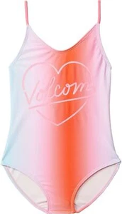 Volcom 273408 Girls Fun Dip One Piece Swimsuit, 14, multi - Picture 1 of 1