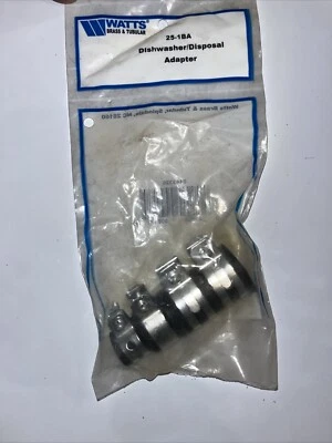 Conexión de eliminación de lavavajillas de vatios 25-1BA con 4 abrazaderas de acero  Foto 1 de 3