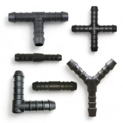 Plastic Hose Joiner - Silicone Straight T-Piece Boost Gauge Pipe Tap Tee Elbow - Image 1 of 4