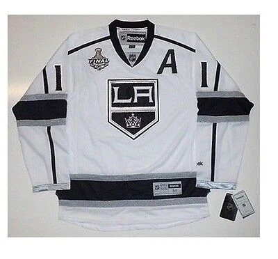 ANZE KOPITAR 2012 STANLEY CUP LOS ANGELES KINGS REEBOK PREMIER AWAY JERSEY Cover