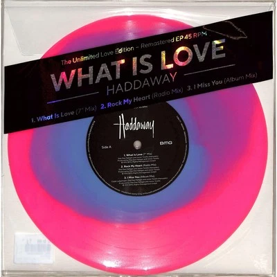 Haddaway / WHAT IS LOVE - EP (COLORED 10INCH) / BMG Rights Mgmt GmbH / 6414749  - Bild 1 von 2