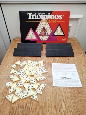 Vintage 1980s Original Triominos Classic Game by Goliath Complete Xmas Gift idea - Image 1 of 4