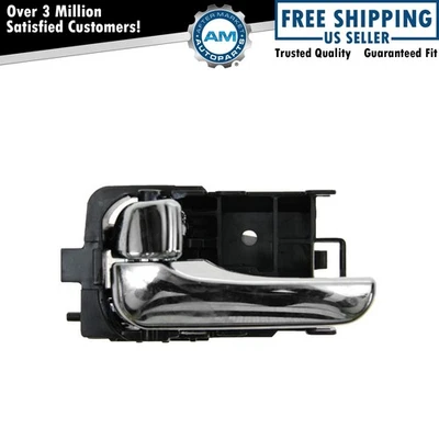 Manija de puerta interior trasera izquierda cromada para Nissan Sentra 2000-2003 Foto 1 de 2