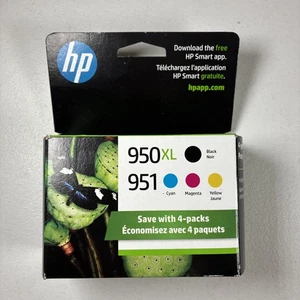 Genuine HP 950XL/951 (C2P01FN) Ink Cartridge Combo Pack EXP 02/2026 Sealed New - Picture 1 of 6