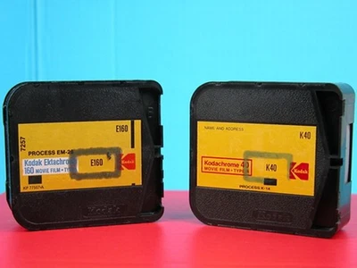 PELÍCULA DE PELÍCULA SUPER 8 Kodak Kodachrome y Ektachrome Color para Canon Elmo Nikon Nizo Foto 1 de 2