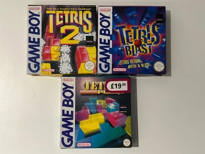 Nintendo Game Boy Game Tetris Bundle 2 BLAST & PLUS Gameboy Boxed - Image 1 of 4