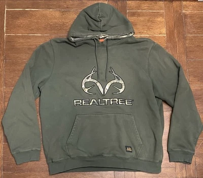 Sudadera con capucha para hombre Realtree camuflada talla 2XL verde camuflaje caza pesada  Foto 1 de 4