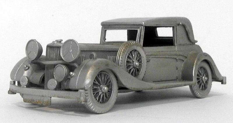 Danbury Mint Pewter - 约 1/43 比例 - 1936 年 Alvis Speed 25 — 第 1/3 张图片
