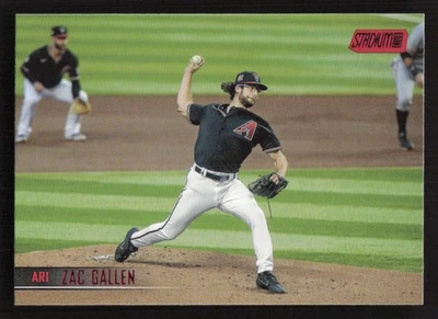 2021 Stadium Club Zac Gallen Red Foil #288 Card - Image 1 of 2