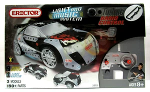 Meccano Erector Set #8956 ~ 3 in 1 Tuning Radio Control Car ~ Lights & Sound - Picture 1 of 3