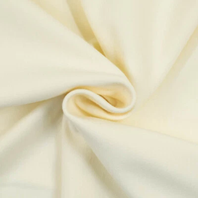 Jersey di cotone tinta unita jersey naturale, tinta unita (prezzo = 0,5 metri)