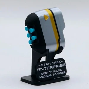 Dr. Phlox Medical Scanner Star Trek Enterprise Replica 3D Printed Display Prop - Picture 1 of 7