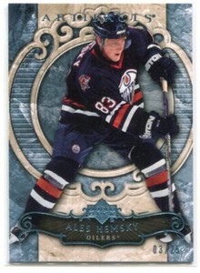 2007-08 Artifacts Blue 89 Ales Hemsky 3/25